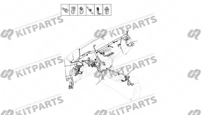 DASH BOARD WIRE HARNESS# Geely