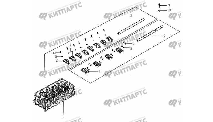 Коромысла клапанов BYD F3 (F3R)