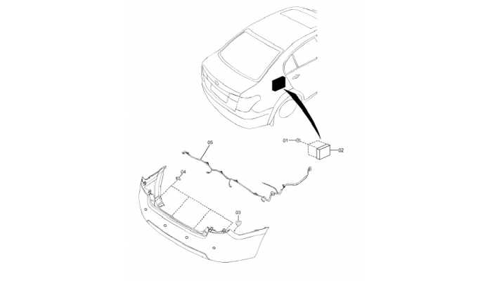 Датчики парковки FAW Besturn B50